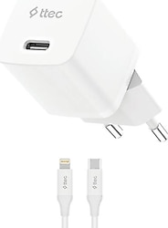 Ttec SmartCharger 2SCP03LB 30 W Lightning Kablolu Hızlı Şarj Aleti