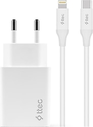 Ttec SmartCharger 2SCS22BL 20 W Lightning Kablolu Hızlı Şarj Aleti