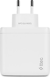 Ttec SmartCharger Trio GAN 2SCG04B 120 W Beyaz Hızlı Şarj Adaptörü