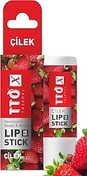 TTO X Çilek Aromalı 20 Faktör Dudak Nemlendirici