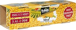 Tukaş Mısır Konservesi 150 gr 3'lü