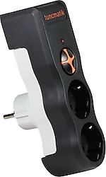 Tunçmatik PowerSurge 2 TSK5081 525 Joule Kablosuz Siyah 2'li Akım Korumalı Priz