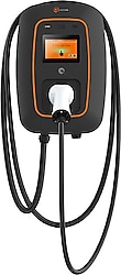 Tunçmatik Public Charger AC 22 kW T2 Kablolu Elektrikli Araç Şarj İstasyonu