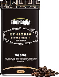 Tupinamba Ethiopia Sidamo Single Origin Çekirdek Filtre Kahve 250 gr