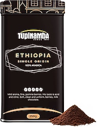 Tupinamba Ethiopia Sidamo Single Origin Öğütülmüş Filtre Kahve 250 gr