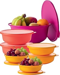 Tupperware Aloha Saklama Kabı 7'li Set