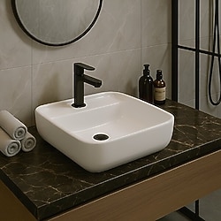 Turavit Portomix PRT0711 Çanak Beyaz Lavabo