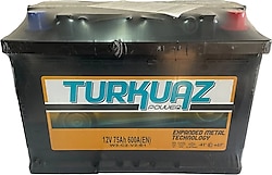 Turkuaz 12 V 75 Ah 600 A Akü