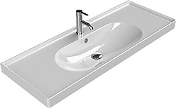 Turkuaz Seramik Arya Etajerli 120 x 45 cm Lavabo