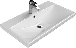 Turkuaz Seramik Cerastyle Elite 80x45 cm Etajerli Lavabo