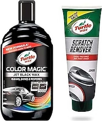 Turtle Wax Renkli Siyah Cila + İnce Çizik Giderici Pasta 100 ml