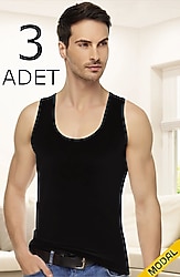 Tutku Elit 1201 Elastan Modal Erkek Atlet 3 Adet