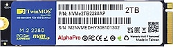 Twinmos AlphaPro NVME2TB2280AP PCI-Express 3.0 2 TB M.2 SSD