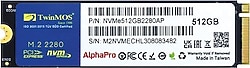 Twinmos AlphaPro NVME512GB2280AP PCI-Express 3.0 512 GB M.2 SSD
