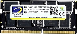 Twinmos 16 GB 3200 MHz CL22 SODIMM MDD416GB3200N DDR4 Ram