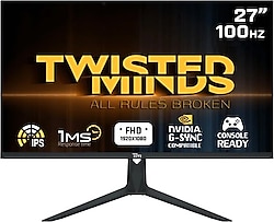 Twisted Minds TM27FHD100IPS 27" 1 ms Full HD IPS 100 Hz Oyuncu Monitörü
