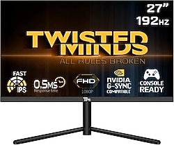 Twisted Minds TM27FHD192IPS 27" 0.5 ms Full HD IPS Oyuncu Monitörü