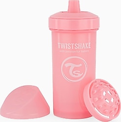 Twistshake 12 Ay+ Pembe Alıştırma Bardağı 360 ml