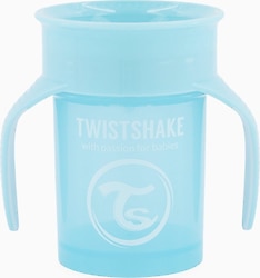 Twistshake 360° Mavi 6 Ay+ Dökülmez Alıştırma Bardağı 230 ml