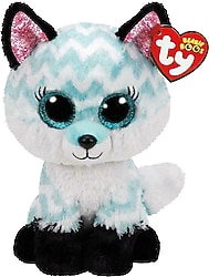 Ty Beanie Boos Atlas Aqua Chevron Tilki Peluş 24 cm