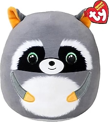 Ty Squishy Beanies Gri Rakun Sneaky 25 cm