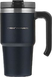 Tyeso Maxus Siyah 600 ml Pipetli Termos Bardak