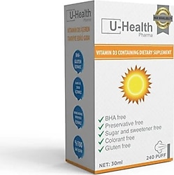 U-Health Pharma Vitamin D3 Sprey 30 ml