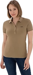U.S. Polo Assn 50305764 Kısa Kollu Polo Yaka Kadın Tişört