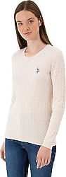U.S. Polo Assn 50313626 Kadın Kazak