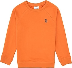 U.S. Polo Assn 50313832-VR182 Turuncu Çocuk Sweatshirt