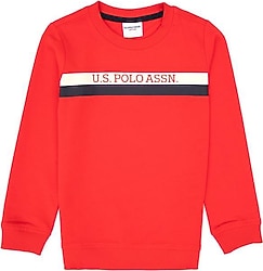 U.S. Polo Assn 50313994-VR030 Kırmızı Çocuk Sweatshirt