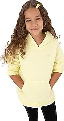 U.S. Polo Assn 50314304-VR044 Kapüşonlu Sarı Çocuk Sweatshirt