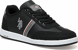 U.S. Polo Assn Kares WT Siyah Erkek Spor Ayakkabı
