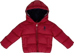 U.S. Polo Assn USB2192 Kırmızı Erkek Bebek Mont