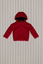 U.S. Polo Assn USB2193 Kırmızı Erkek Bebek Mont