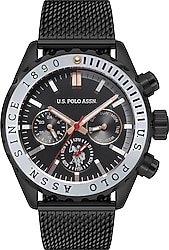 U.S. Polo Assn USPA1025-04 Siyah Erkek Kol Saati