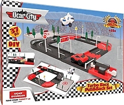 Uçar Oyuncak Uçar City Çek Bırak Araba Pist Seti