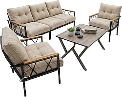 Ufuk Home Miray 3+1+1+Masa Bahçe & Balkon Takımı