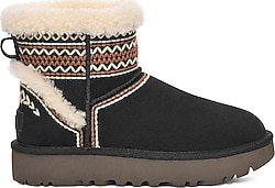 UGG Classic Mini Atherson 1158281 Siyah Kadın Bot