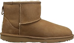 UGG Classic Mini II 1017715K İçi Kürklü Çocuk Deri Bot