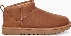 UGG Classic Ultra Mini 1116109 İçi Kürklü Taba Kadın Deri Bot
