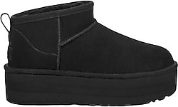 UGG Classic Ultra Mini Platform 1135092 Siyah Kadın Bot
