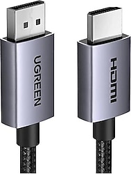 Ugreen 35841 1.5 m DisplayPort to HDMI Dönüştürücü