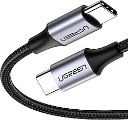 Ugreen 50152 2 m Type-C to Type-C Hızlı Şarj Kablosu
