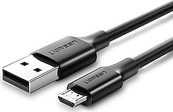 Ugreen 60135 0.5 m Micro USB Hızlı Şarj Kablosu