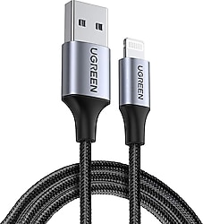 Ugreen 60158 2 m USB to Lightning Hızlı Şarj Kablosu