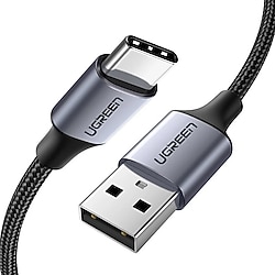 Ugreen 6040 3 m USB to Type-C Hızlı Şarj Kablosu