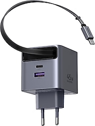 Ugreen 65822 45 W Type-C Kablolu Hızlı Şarj Aleti