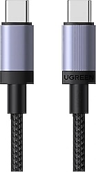 Ugreen 65907 1 m Type-C to Type-C Hızlı Şarj Kablosu