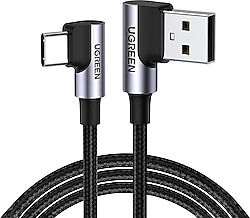 Ugreen 70875 3 m USB to Type-C Hızlı Şarj Kablosu